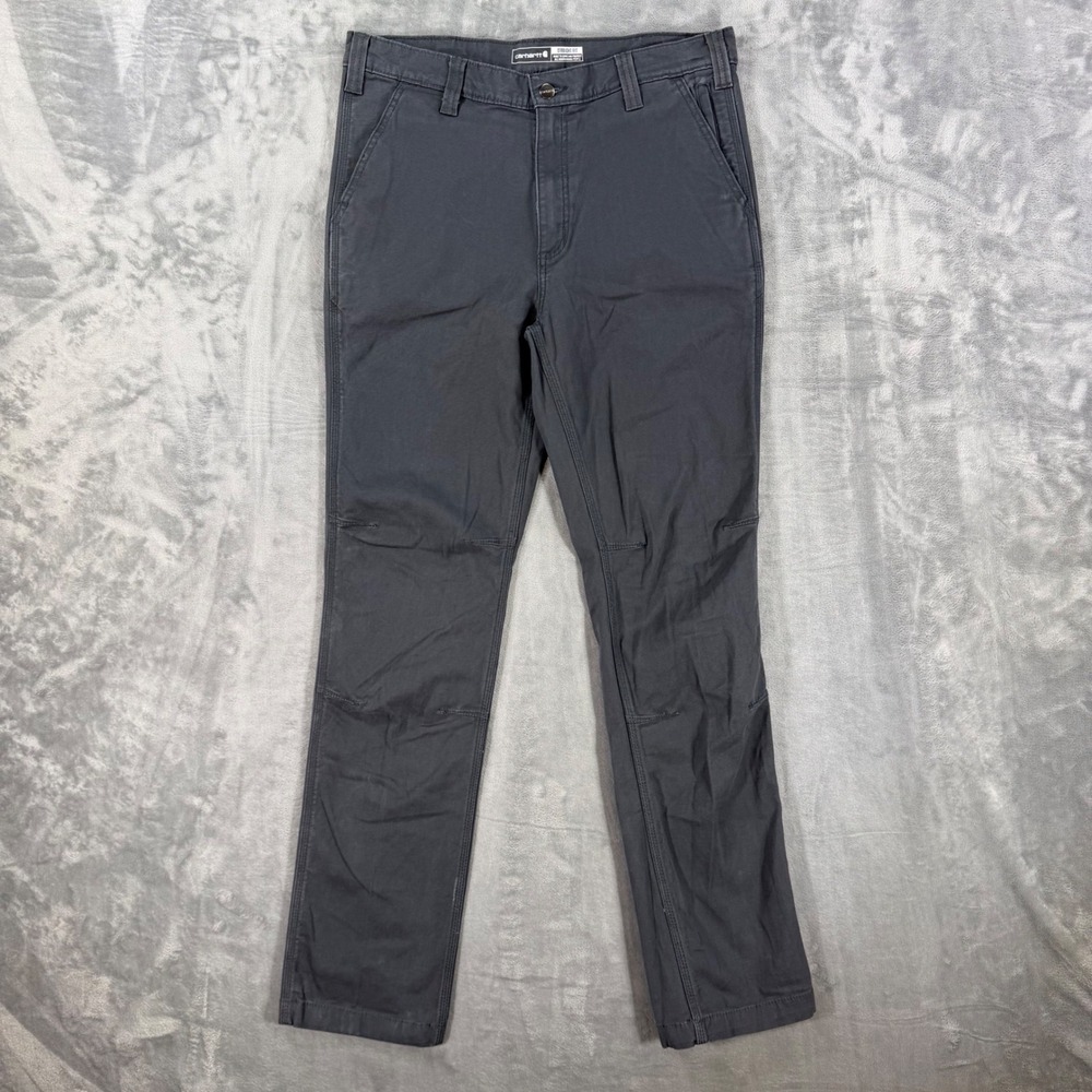 Carhartt Rugged Flex Straight Fit Work Pants Men's Size 34x34 Gray Pants